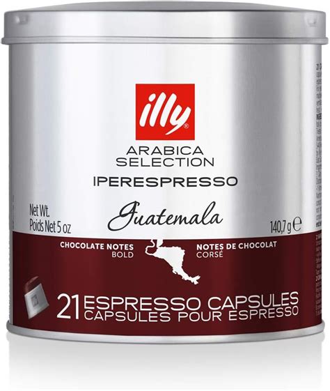 Illy Coffee Iperespresso Capsule Arabica Selections Guatemala Single