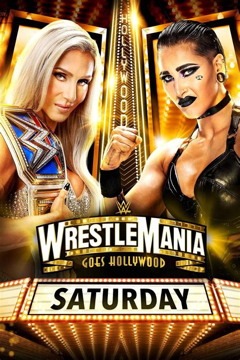 Wwe Wrestlemania 39 Saturday 2023 The Poster Database Tpdb