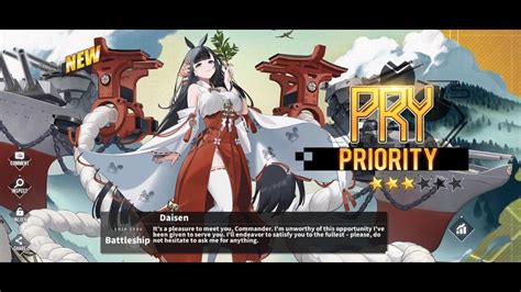 Azur Lane Ijn Daisen Unlocked Youtube