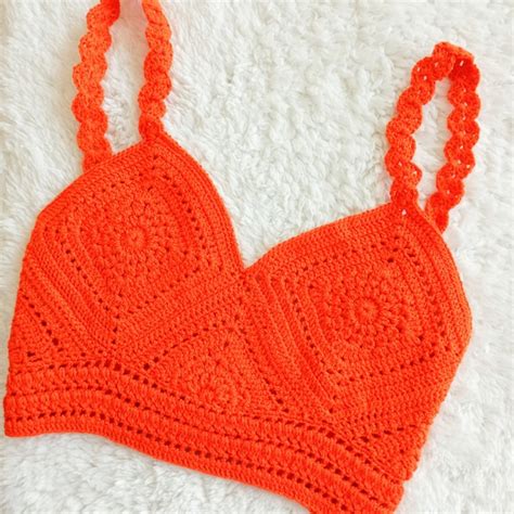 Crochet Bustier Etsy