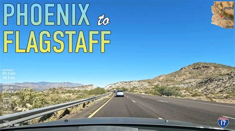 Phoenix To Flagstaff Real Time Road Trip In 4k Youtube