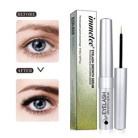 Organic Eyebrow Eye Brow Enhancer Grow Liquid Lash Boost Growth Serum