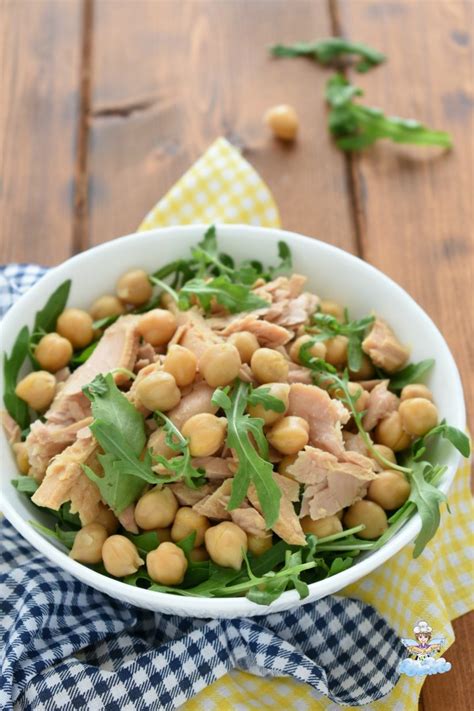 Insalata Di Ceci Con Tonno E Rucola Cucina Serafina