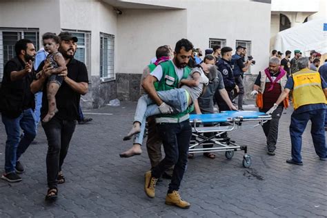 Ataque A Hospital No Norte De Gaza Mata 500 Pessoas Mundo Diario De