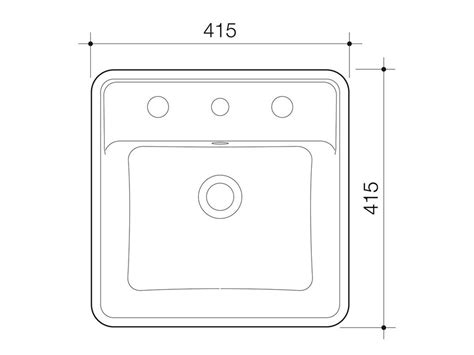 Caroma Carboni Ii Semi Recessed Basin With Overflow 1 Taphole White