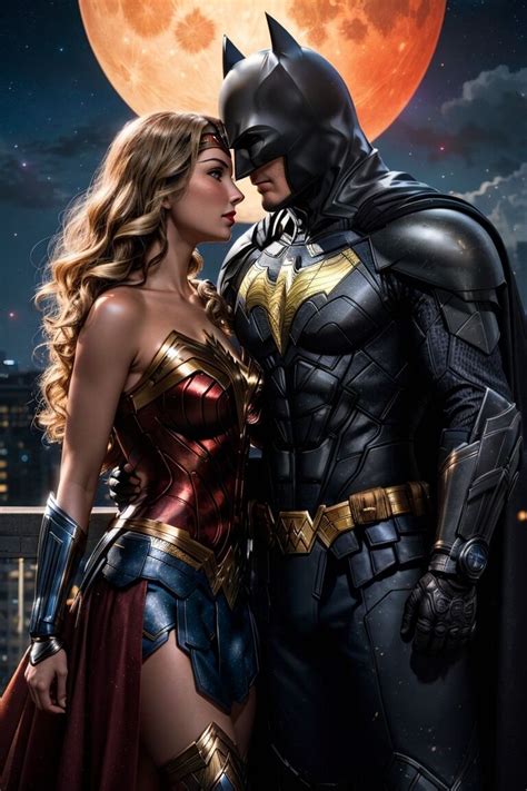 United Justice Wonder Woman And Batman Kobi Kishan Superh Roes Dc