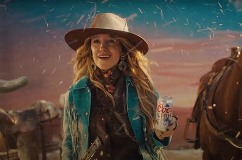 Coors Light Super Bowl Commercial Feat Lainey Wilson Megan On The Radio