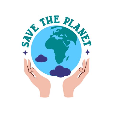 Save The Planet Stickers Free Ecology And Environment Stickers