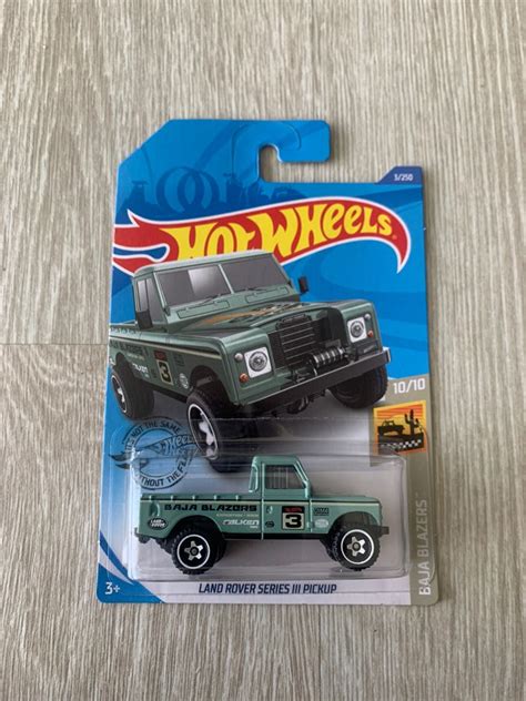 Hot Wheels Land Rover Series Iii Pickup Hobbies Toys Collectibles Memorabilia Fan