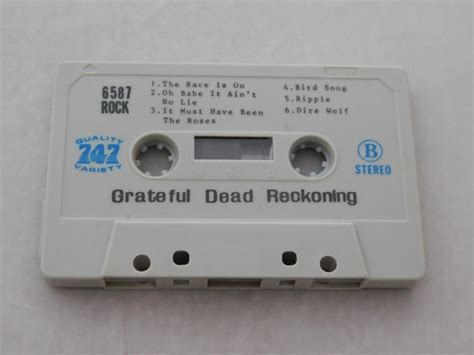 Grateful Dead Reckoning Unofficial Cassette Album Top Hat Records