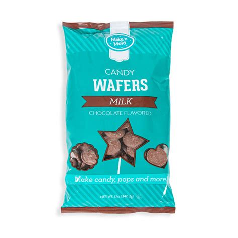 Milk Chocolate Flavored Candy Wafers 12 Oz Edible Chocolate