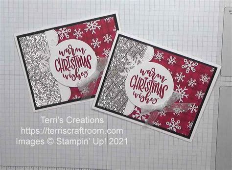 Warm Christmas Wishes Card - Terri's Craft Room