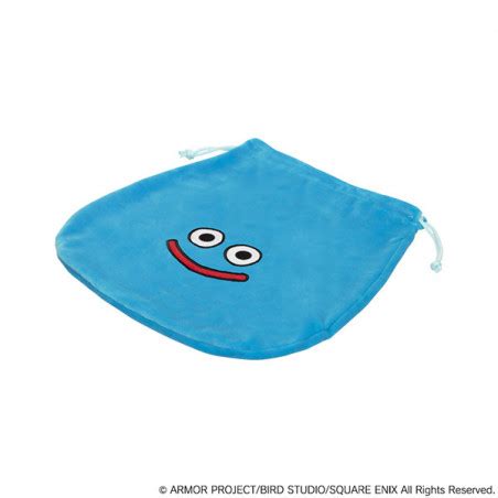 Kinchaku Pouch Dragon Quest Smile Slime Meccha Japan