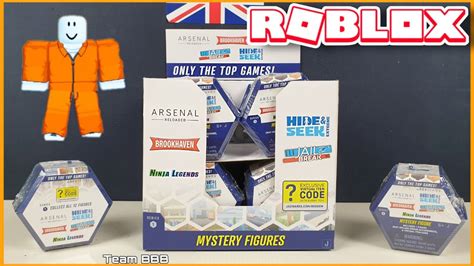 ROBLOX DEV SERIES Full Box Unboxing Mystery Mini Figures With DLC