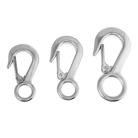 Outdoor Boat Snap Eye Hook Fixed Type 0 2 0 3 0 5 Ton 304 Stainless