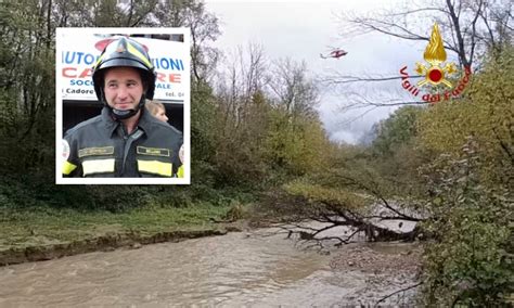 Belluno Walter Locatello Trovato Morto Il Vigile Del Fuoco Disperso