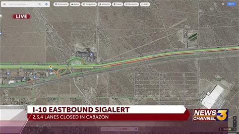 I 10 Traffic Backed Up In Cabazon Following Wreck Involving 3 Big Rigs Youtube