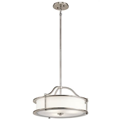 Elstead Lighting Klemoryps Clp Emory 3 Light Ceiling Pendant In Classic Pewter Finish N11056