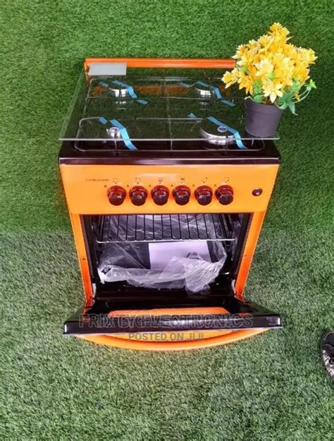 Excellent Volcano 4 Burner Gas Cooker Oven Grill 50x50 In Accra