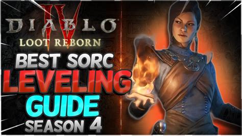 Diablo Sorceress Firewall Leveling Build Season Youtube