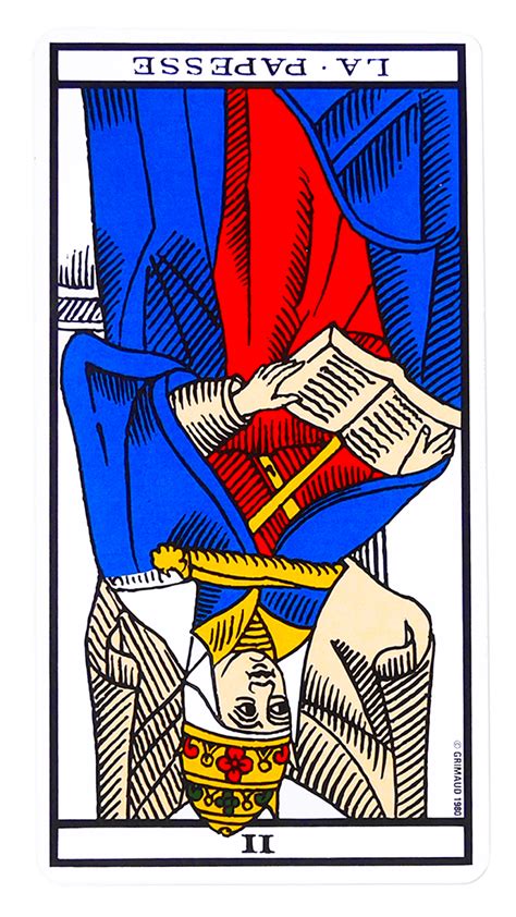 La Papesse Dans Le Tarot De Marseille Signification Interpr Tation