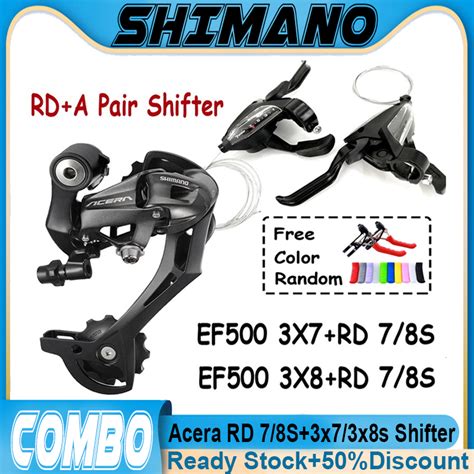 Shimano Acera M390 RD 7 8S EF500 Shifter 3x7 8 Speed Rear Derailleur 7