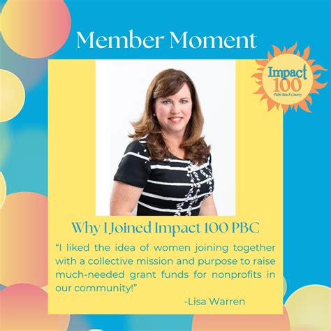 Member Moments - Impact 100 Palm Beach County