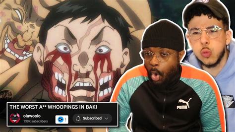 Baki The Black Air Force Of Anime Most Brutal Fights Youtube