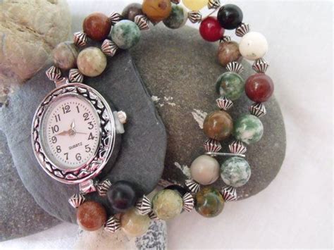 double strand beaded watches  women