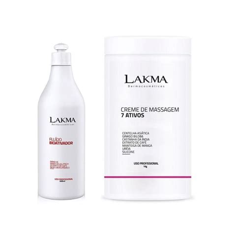 Kit Lakma Creme Ativos E Fluido Bioativador Beleza Na Web