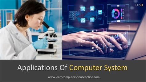 Computer Applications Applications Of Computers In Various Fields