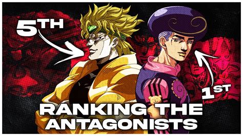 JoJo Main Antagonists Ranked From Weakest To Strongest YouTube