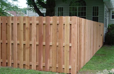 Wood Shadowbox Western Red Cedar 6ft Franklin Fence And Deck