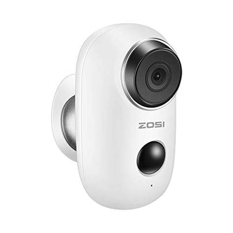 ZOSI Wireless Rechargeable Battery Powered Security Camera 100 Wire