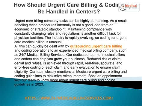 Ppt Urgent Care Billing And Coding Guidelines Powerpoint