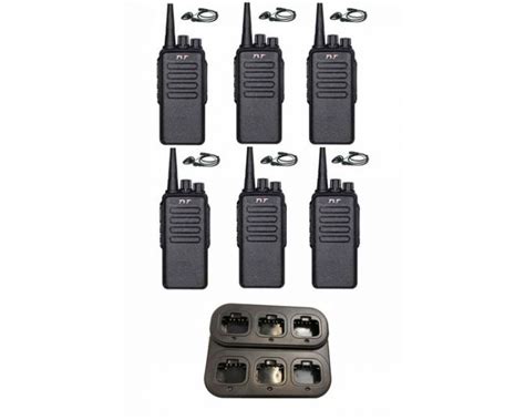 Set Van Tyt Tc A Uhf Ip Watt Met Multilader En D Shape Oortje