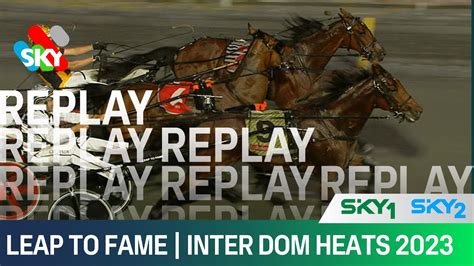 Leap To Fame Wins The Inter Dominion Heats At Albion Park Youtube