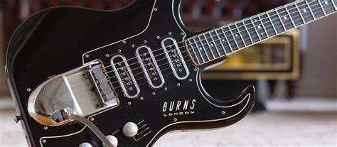 Arte Sonoraas Hist Ricas Burns Guitars Est O De Regresso Arte Sonora