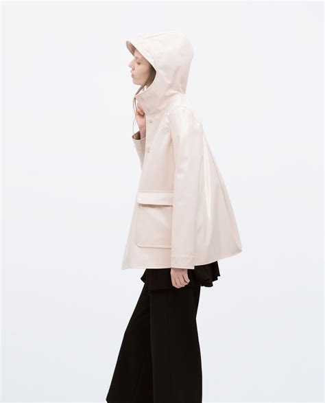 Image 3 Of Raincoat From Zara Raincoat Raincoats For Women