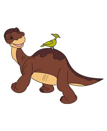 Littlefoot Coloring Pages for Kids to Color and Print