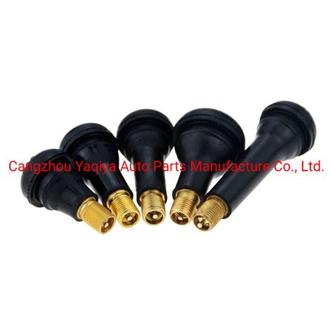 Rubber Brass Aluminium Alloy Tr413 Tr414 Tyre Tubeless Valve China