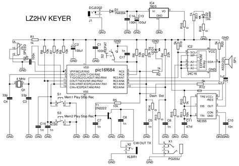 LZ2HV PIC CW Keyer LZ2HV Amateur Radio Website