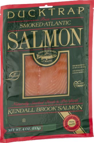 Ducktrap River Of Maine Smoked Atlantic Salmon 4 Oz Ralphs