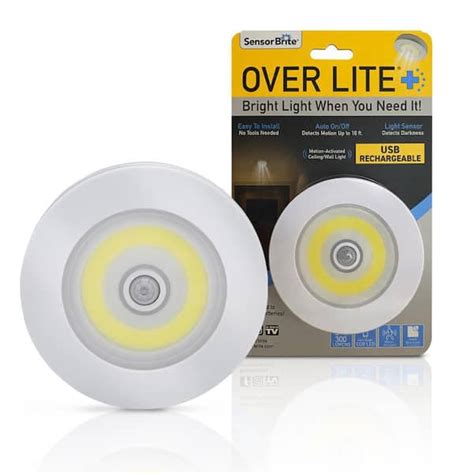 Ultrabright Motion Activated Lumen Battery Operated Led Ceiling