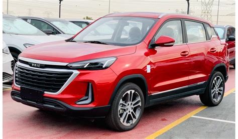 New BRAND NEW BAIC X35 SUV RED COLOR PANORAMIC SUNROOF GRAY LEATHER