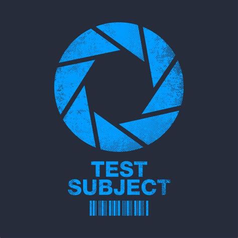 Aperture Science Test Subject Blue By Revolutiongfx Aperture