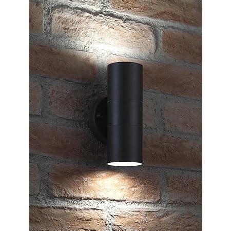 Auraglow Stainless Steel Indoor Outdoor Double Up Down Wall Light