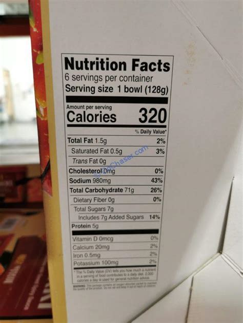 Costco Qtaste Hot Topokki Bowls Chart Costco Chaser
