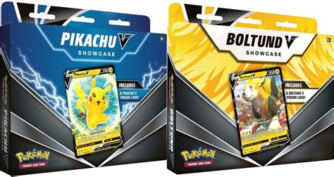 Pokémon Tcg Pikachu V Showcase Box 1 Foil Promo Card And 3 Booster