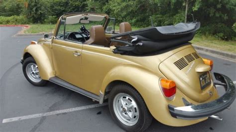 1974 Volkswagen Beetle Convertible Sunbug Special Edit For Sale